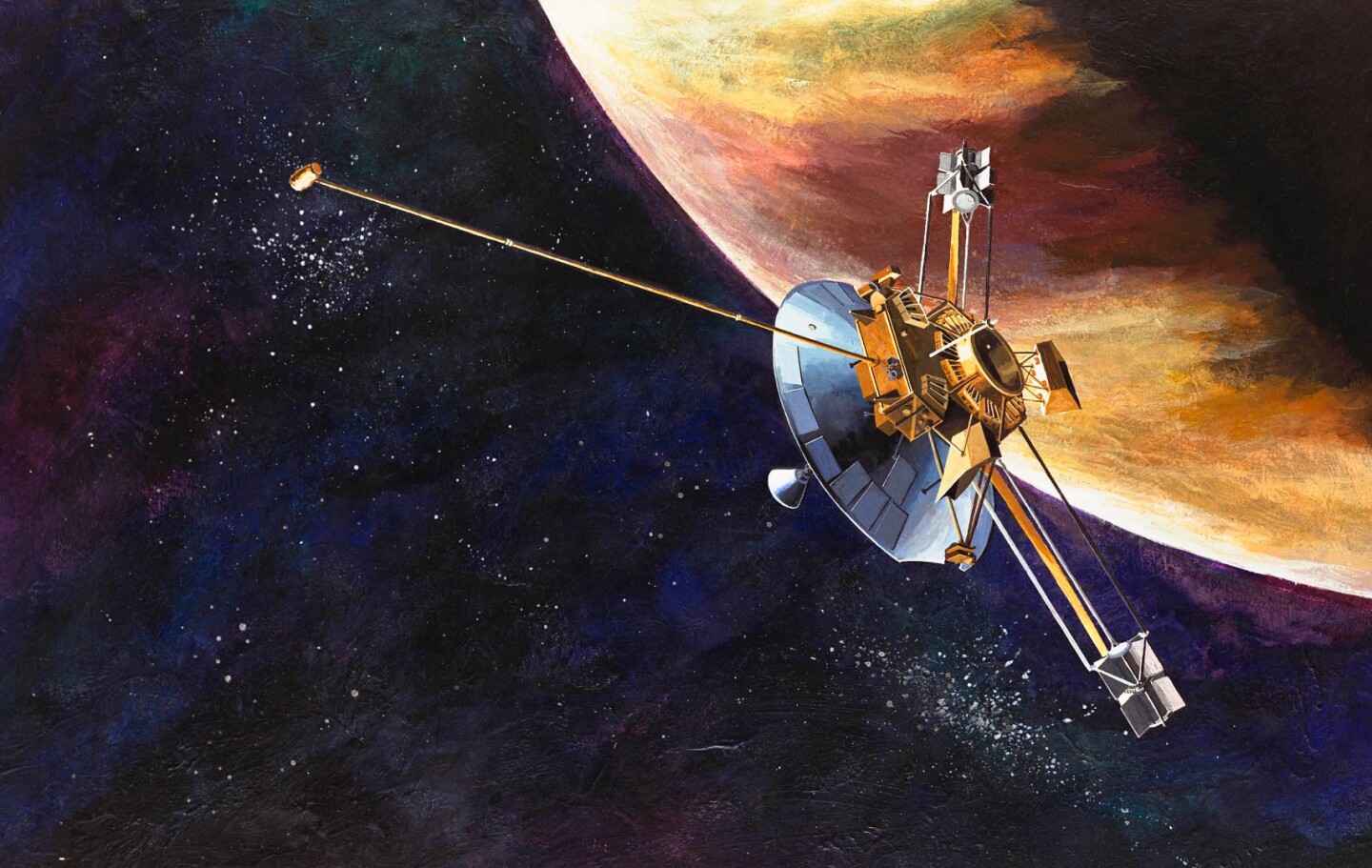 Artist's concept of Pioneer 10