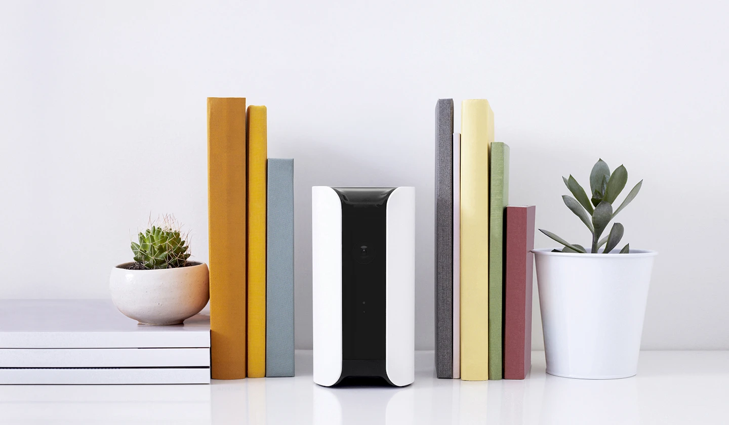 The Canary can sit unobtrusively on a shelf