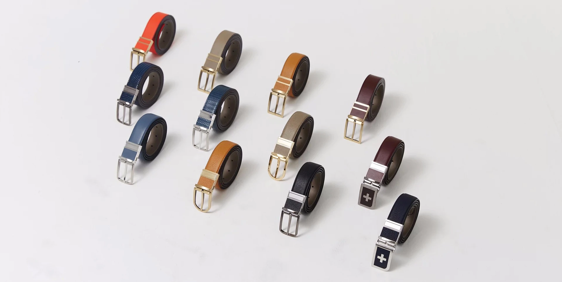 Various styles of Welt smart belt