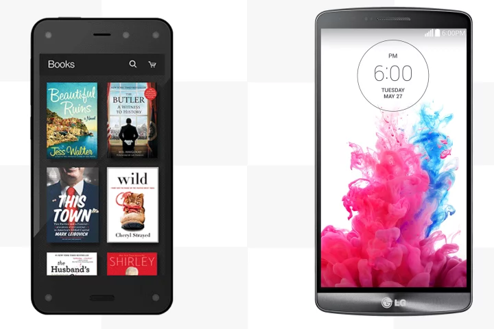 The Fire Phone is Amazon's first ever handset, but can it compete with the super high-end LG G3?