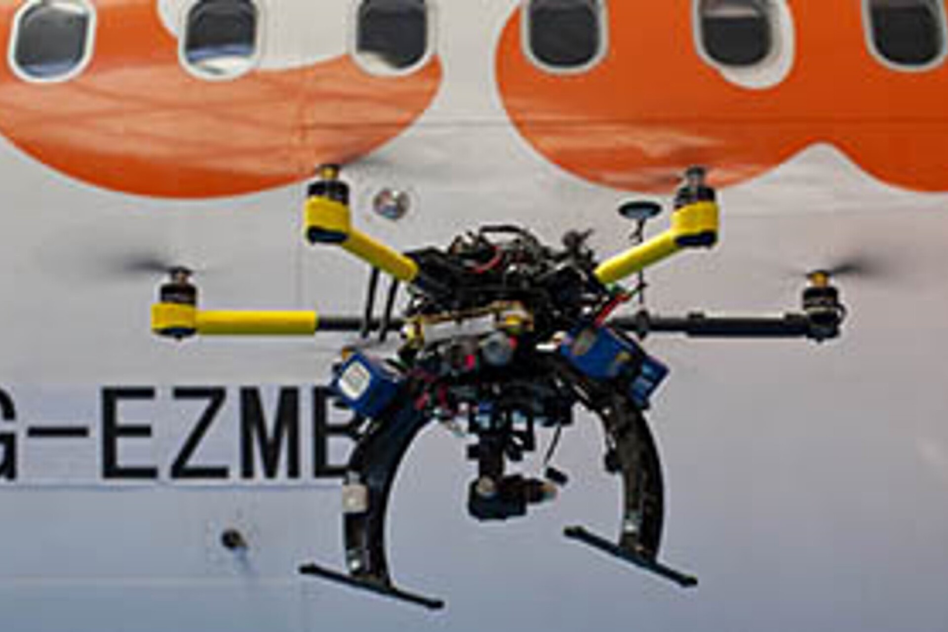 easyJet using drones to inspect planes