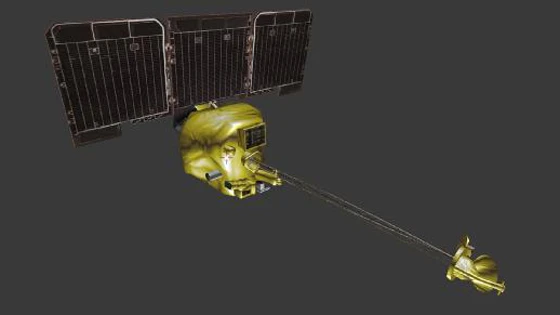 The Mars Odyssey spacecraft is one of the 3D-printable models made available by NASA