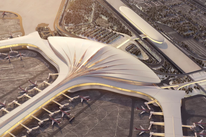 Changchun Airport Terminal 3 will measure 270,000 sq m (roughly 2.9 million sq ft) and contain 54 aircraft gates