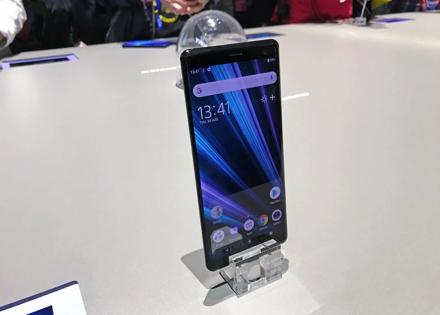 We were able to get our hands on Sony's new XZ3 flagship phone