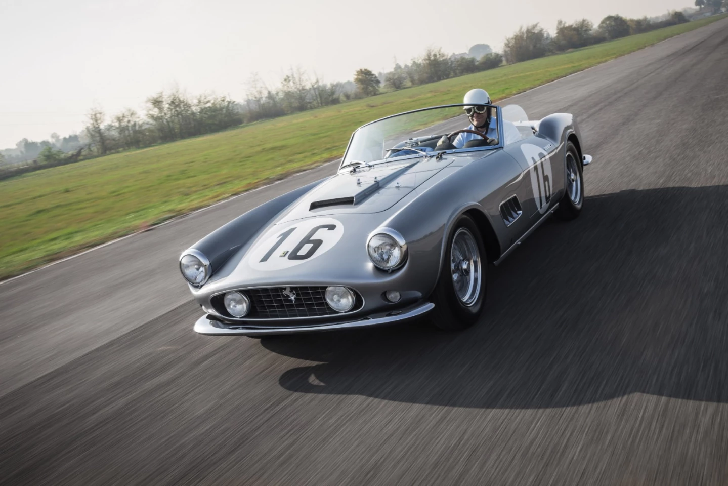 This 1959 250 GT LWB California Spider Competizione sold for $17,990,000 at an RM-Sotheby's auction in New York in 2017