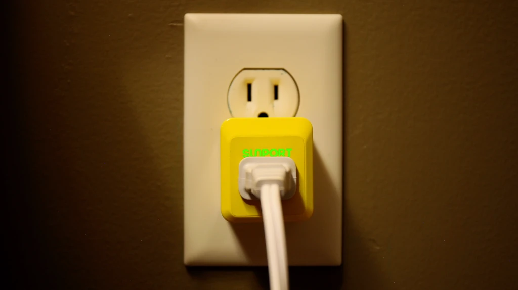 The SunPort signals a user's preference for solar-generated electricity