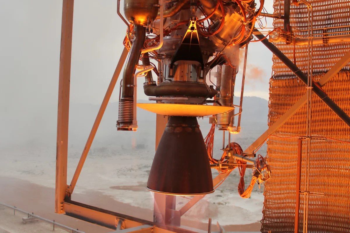 The BE-3 engine recently completed its acceptance testing