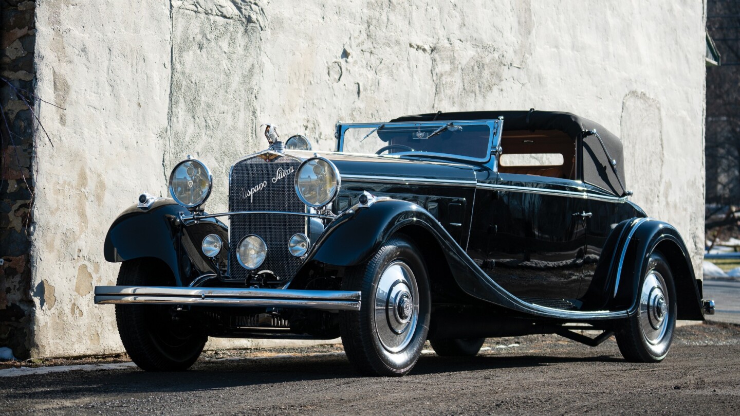 $1,352,500 | 1926 Hispano-Suiza H6B Cabriolet Le Dandy by Chapron | Auction House: RM-Sotheby’s