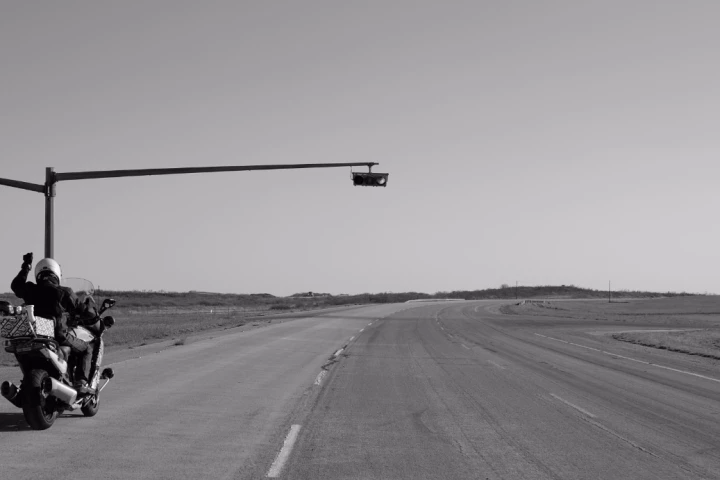 Victory lap: Reese, tires shagged, sets off for a couple of slow victory laps with more than an hour to spare