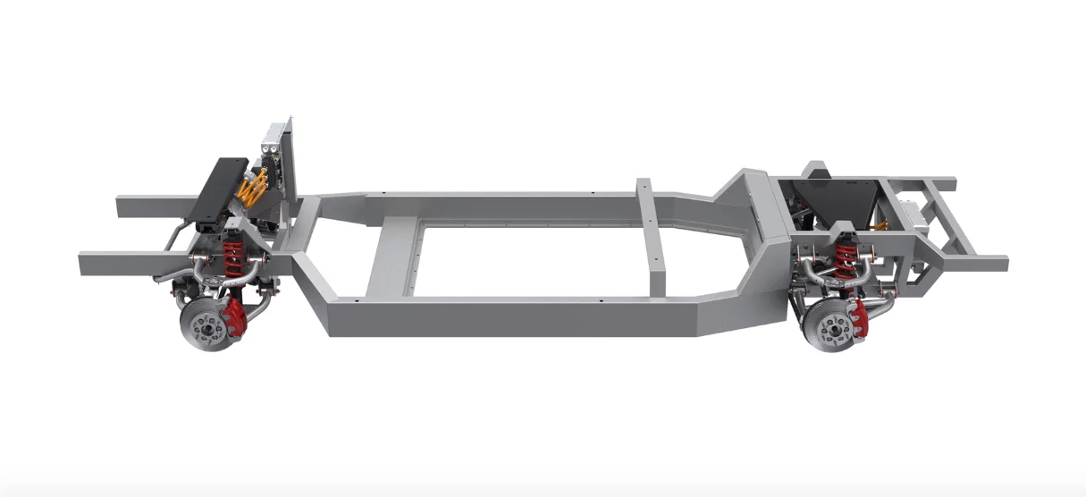 Bison runs electric motors both front and rear