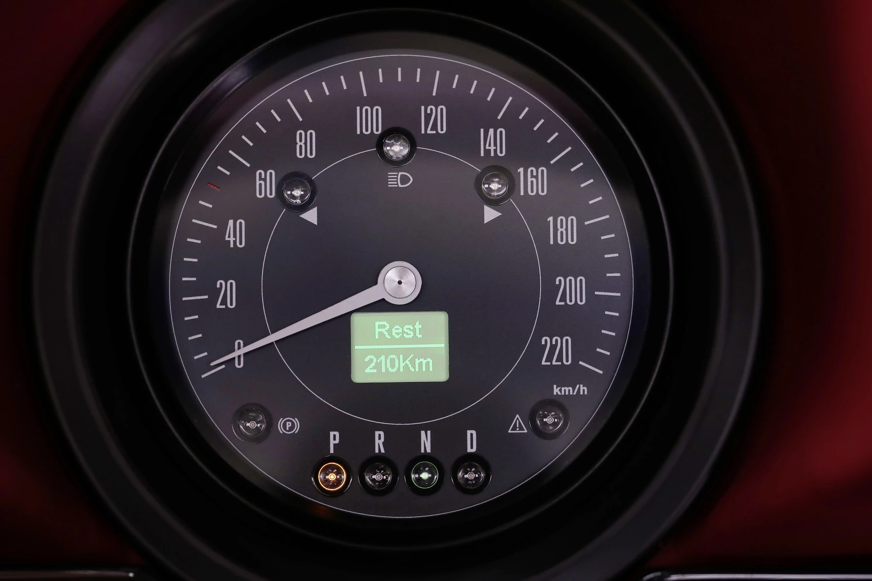 Top speed in the new e-Beetle is 150 km/h (93 mph)