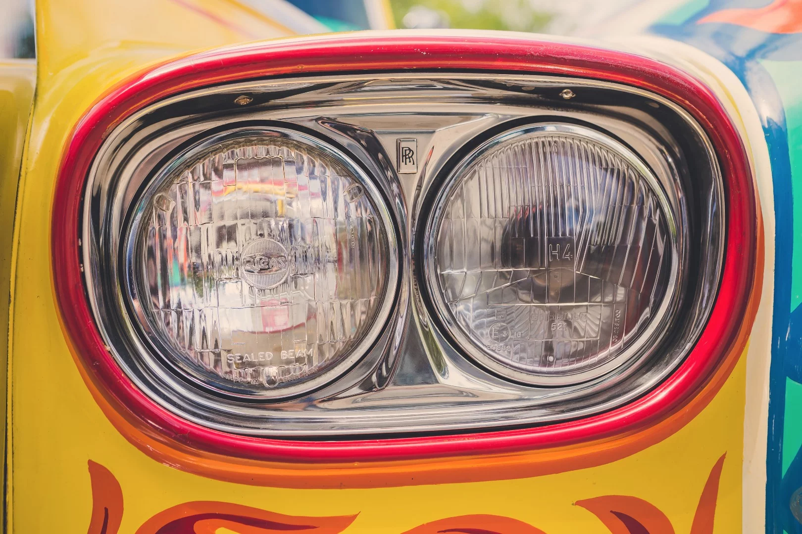 The paint on Lennon's Phantom was completed just days before Sgt. Pepper's Lonely Hearts Club Band was revealed