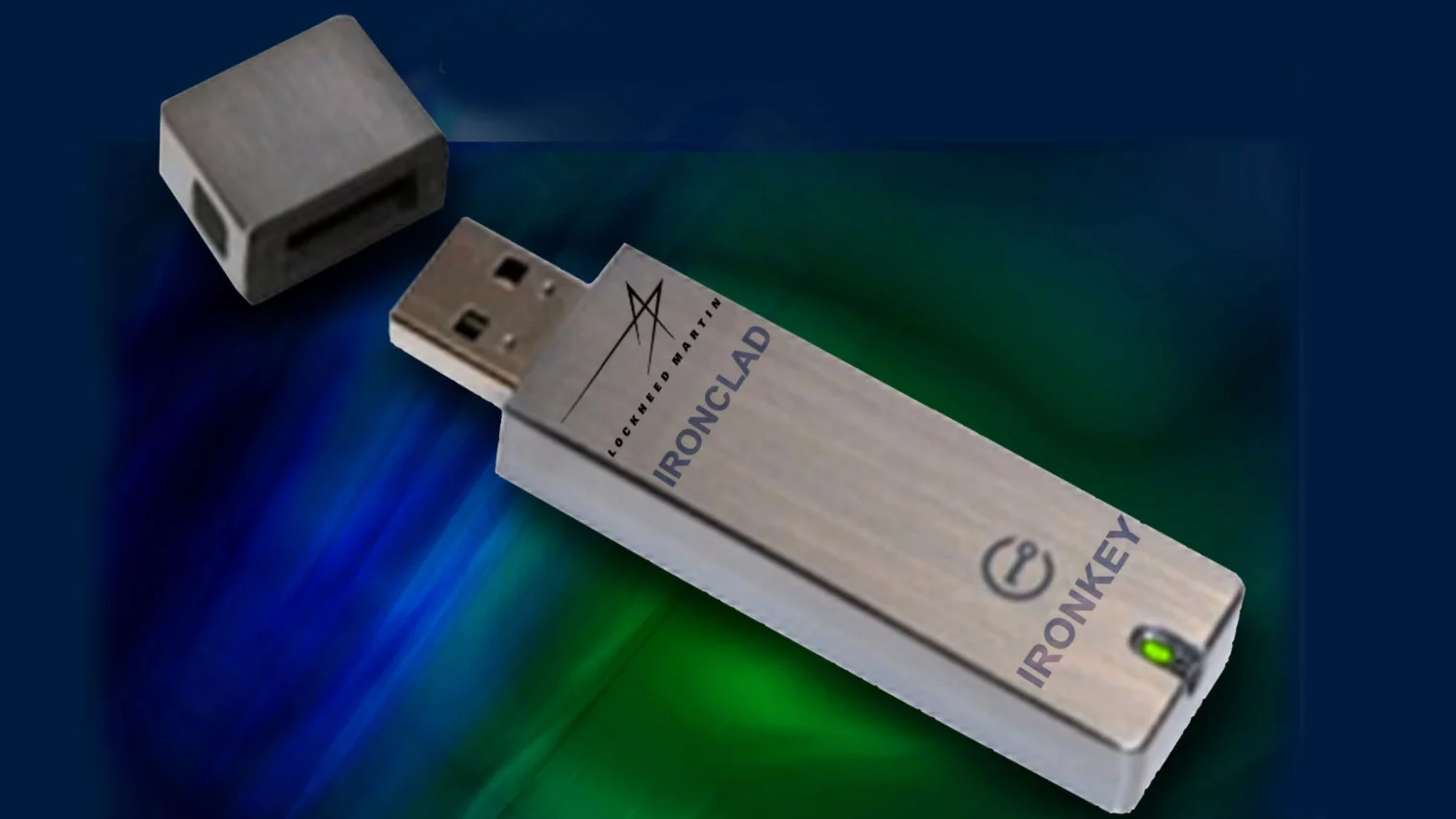 The IronClad shrinks a laptop' hard drive, including the entire operating system, software applications, and files, onto a fully encrypted flash drive - a PC-on a-stick that delivers hardware-level protection against today's most insidious malware threats
