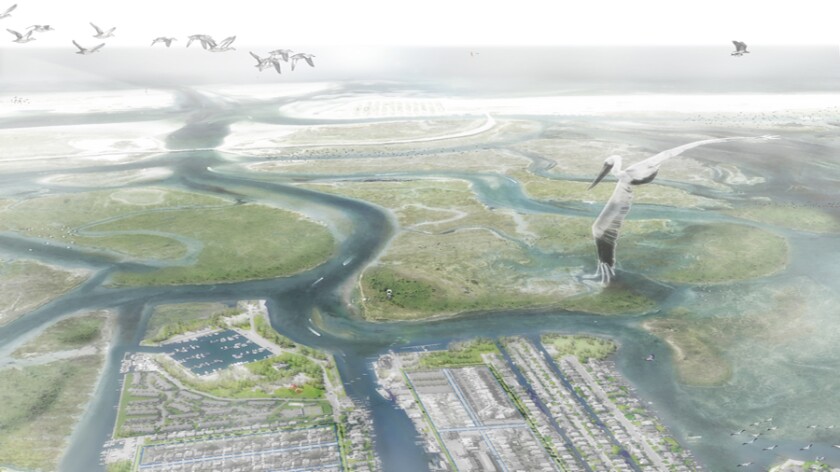 Long Island, New York's Nassau County shall receive newly-strengthened bay defenses, courtesy of NYC-based Interboro Partners architecture firm (Photo: Rebuild by Design)