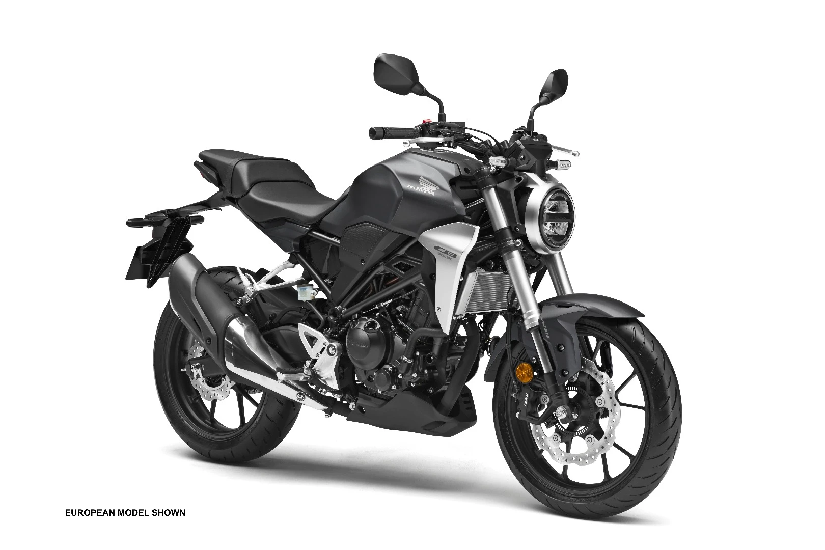Honda CB300R: available in grey and red