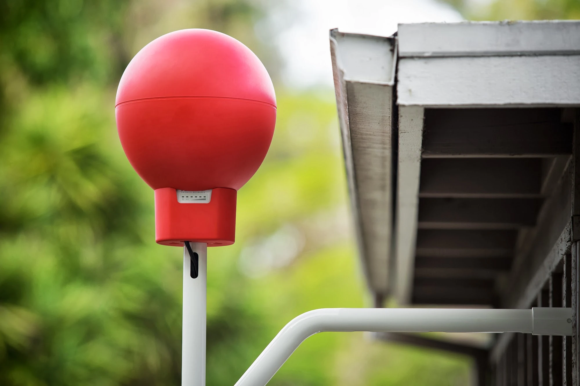 Anyone wishing to connect will have to install a special antenna on the outside of their home to receive the signal and decrypt the data