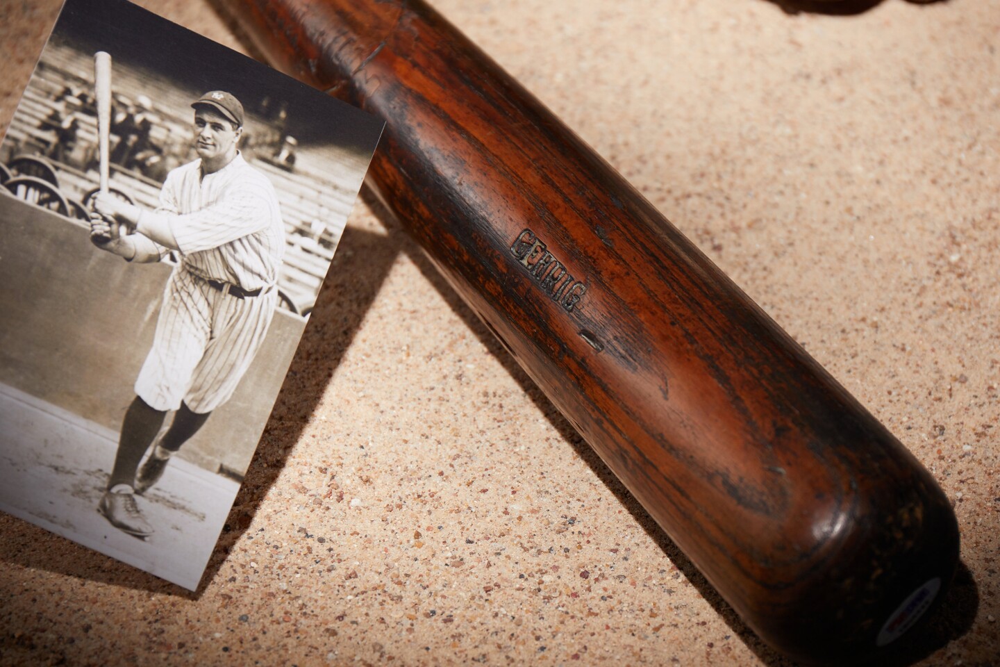 Lou Gehrig 1922 Baseball Bat | Auction House: Heritage Auctions | Price fetched: $1,025,000 | Auctioned: February 23, 2020