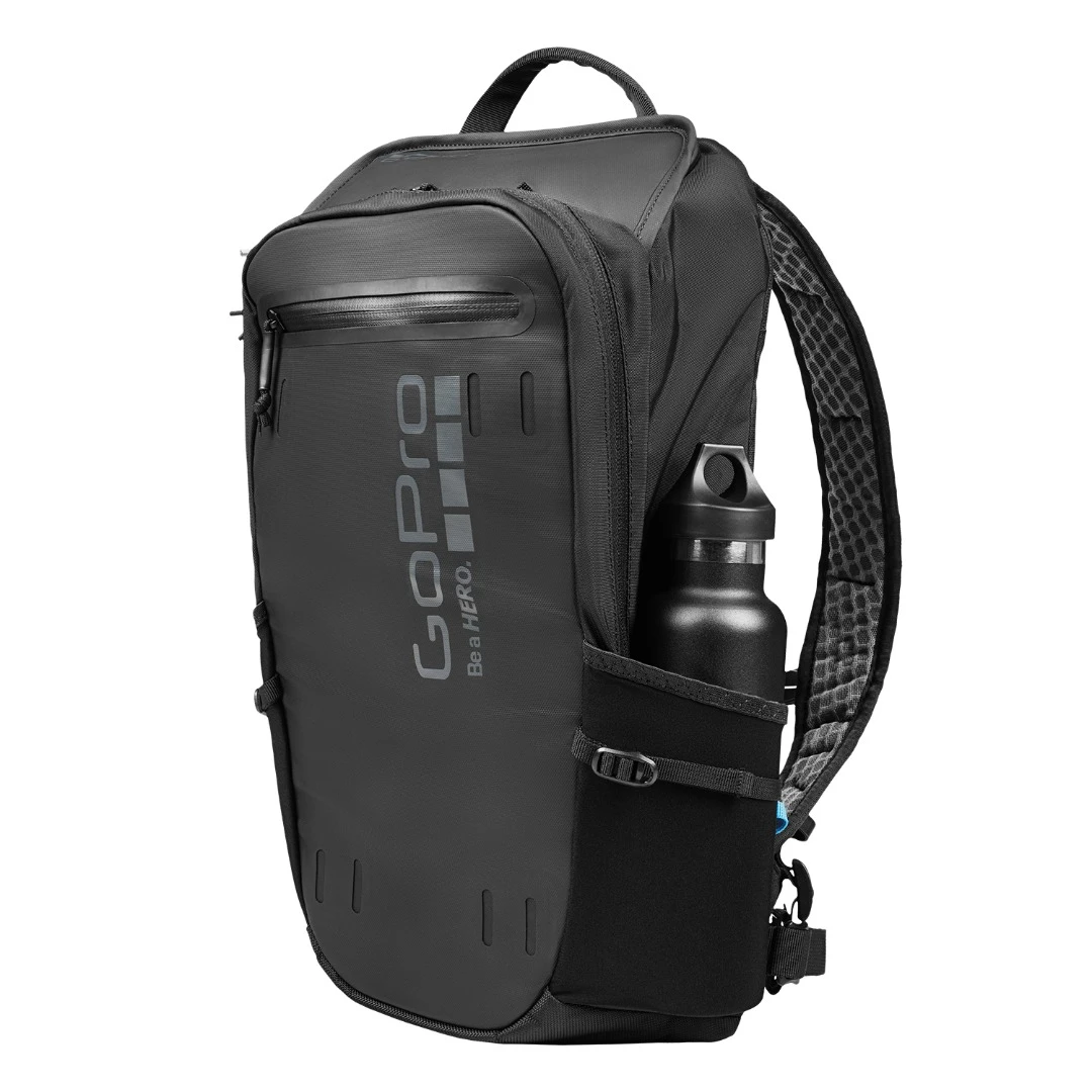The backpack's design is nice and subtle, although some won't love the GoPro logo