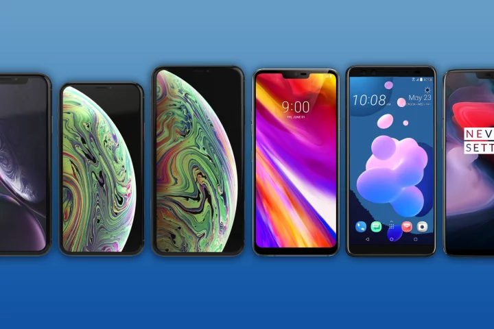 New Atlas compares the specs and features of the iPhone XR, XS, XS Max, LG G7 ThinQ, HTC U12+ and OnePlus 6