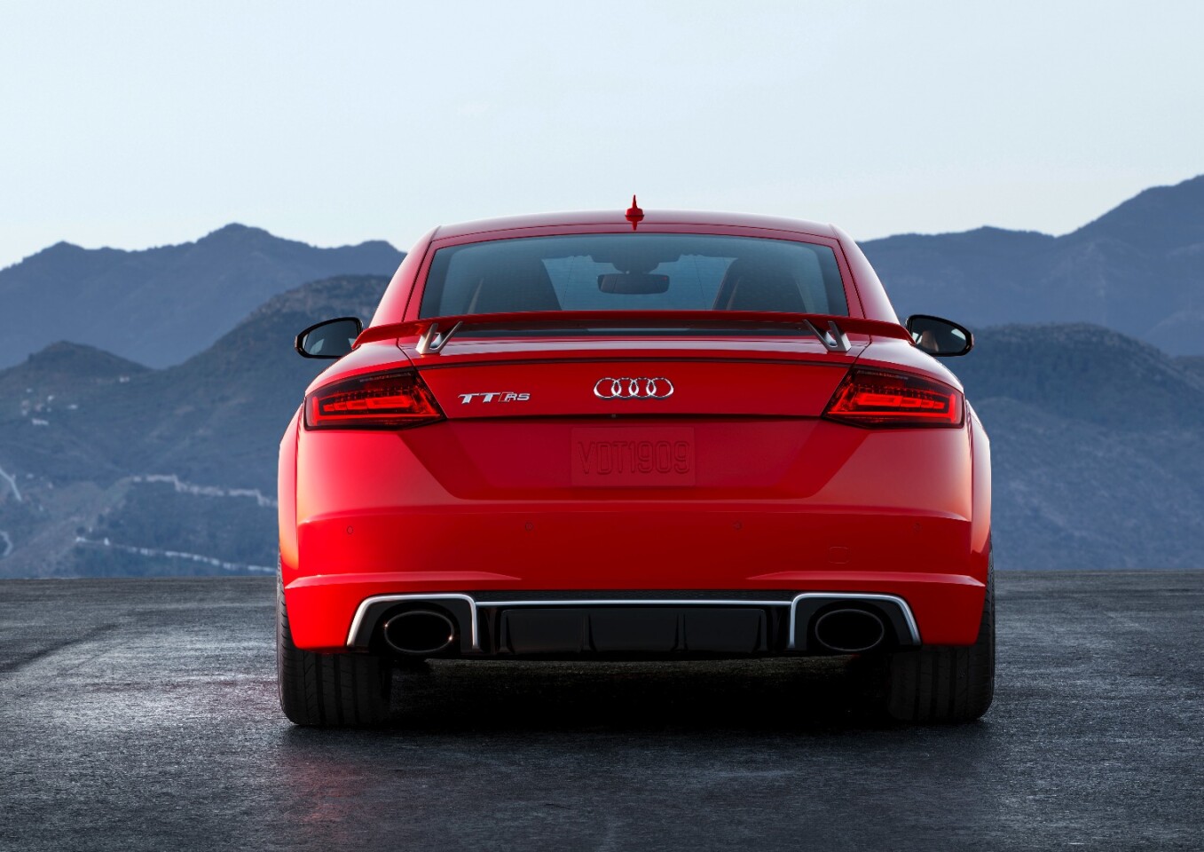 The new RS includes a fixed wing and available OLED taillights