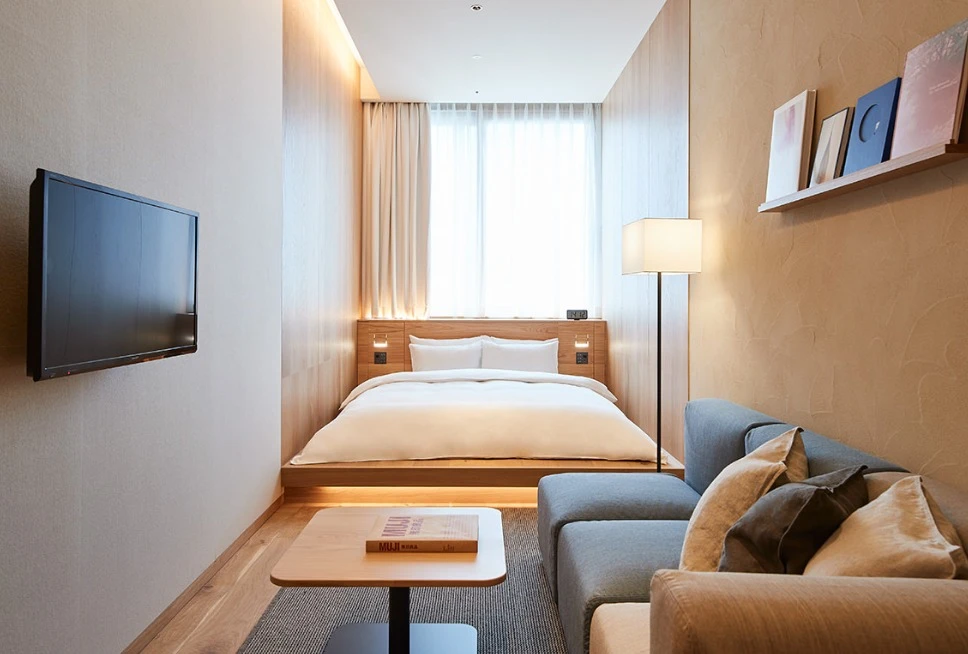 Super compact design of the Type C hotel suite