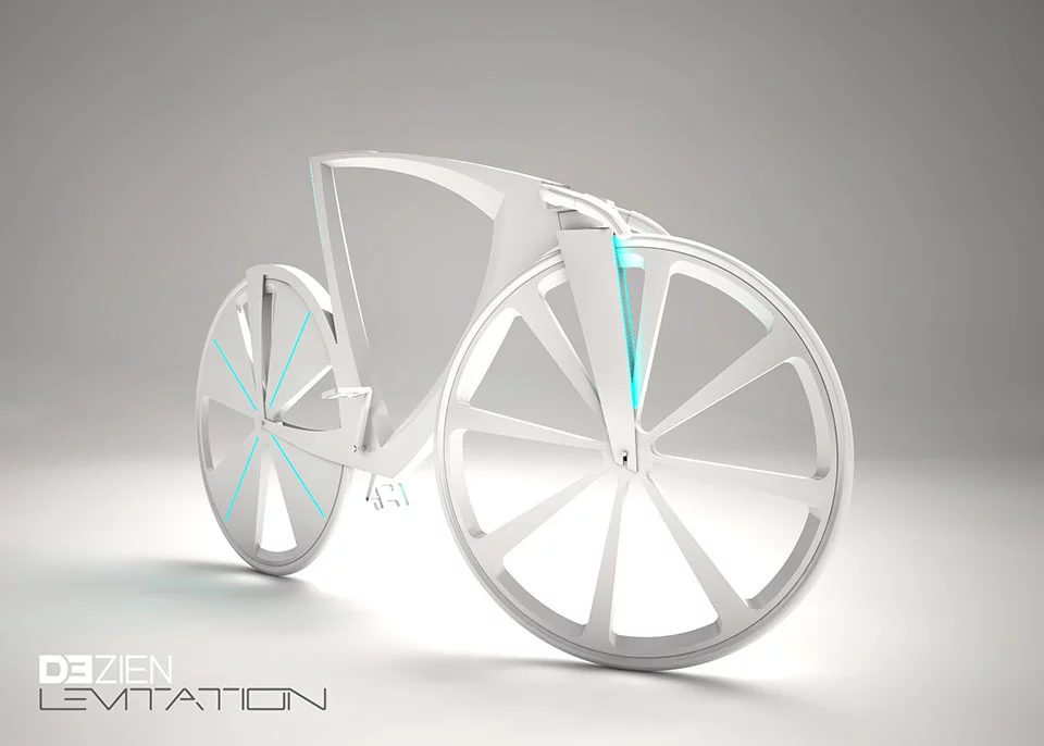 Dezien's Levitation concept bicycle