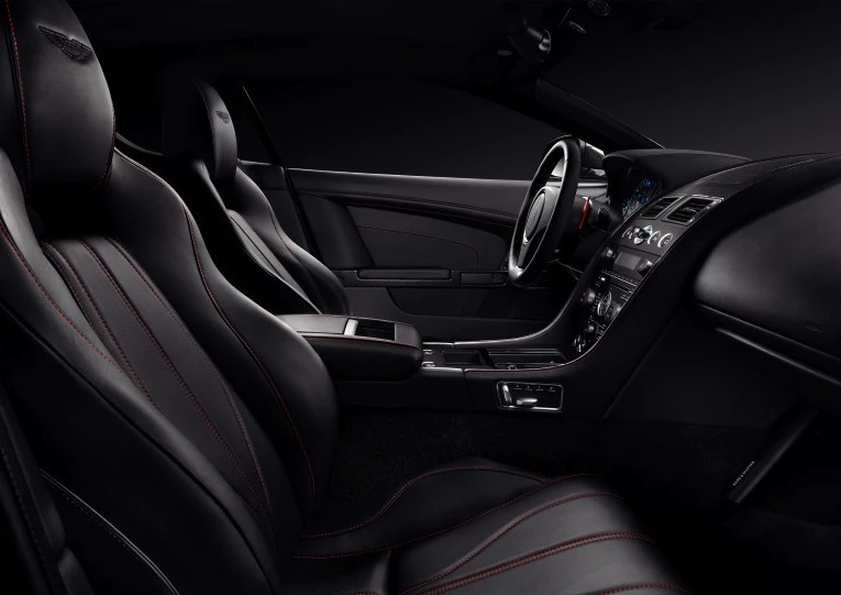 DB9 Carbon Black interior