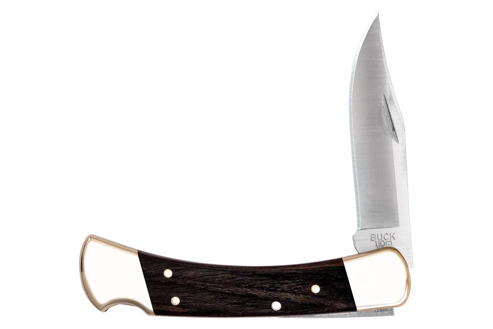 The Buck 110 Folding Hunter Knife is still sold today