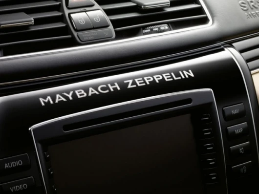 Maybach Zeppelin name plate