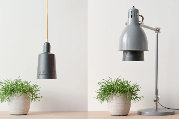 Beam is a smart projector that can be screwed into a light socket