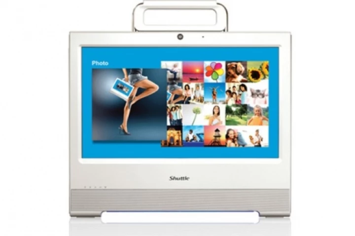 The Shuttle X50 all-in-one PC