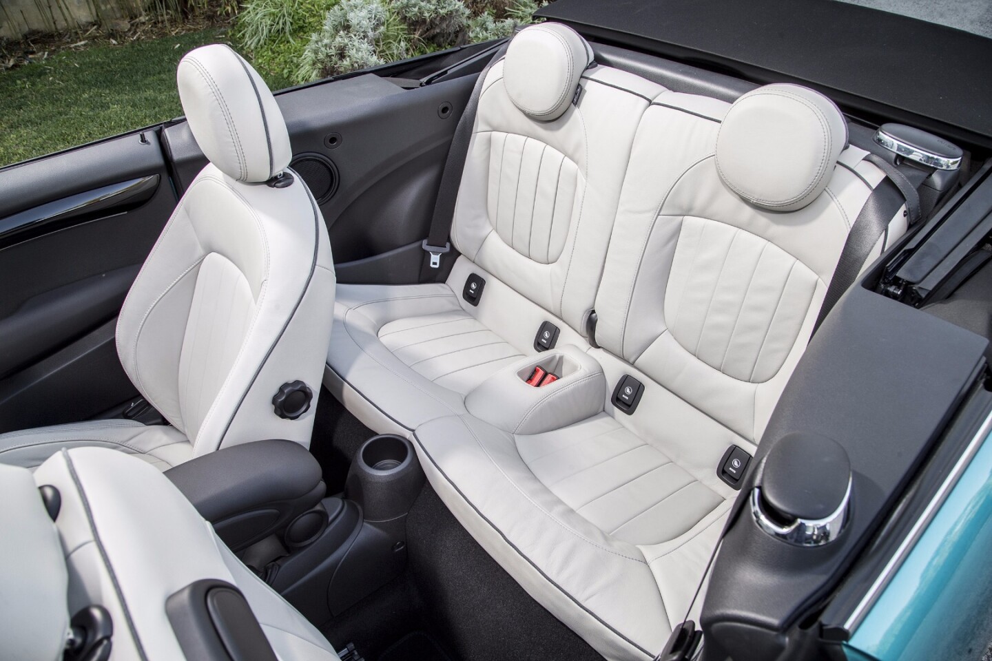 Back seat space is also more accommodating thanks to more clearly defined seats in place of the more bench-like design in the previous generation MINI