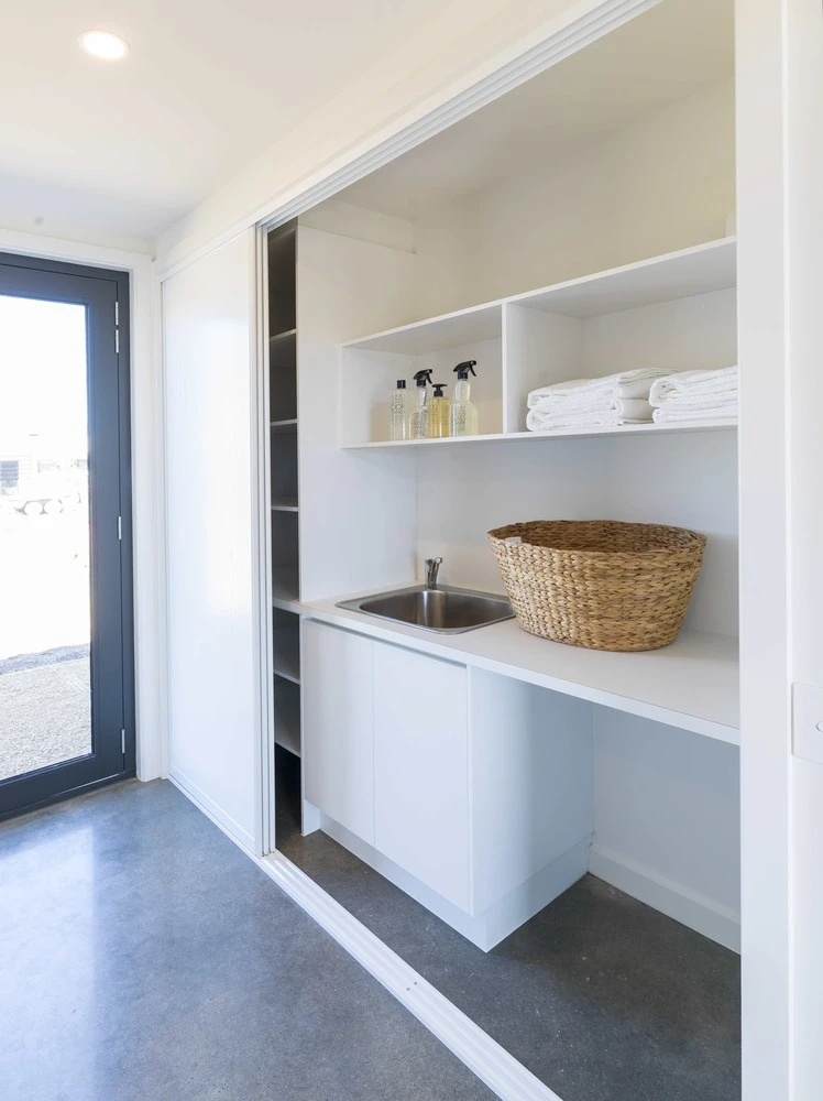 CORE 9 laundry has plenty of space