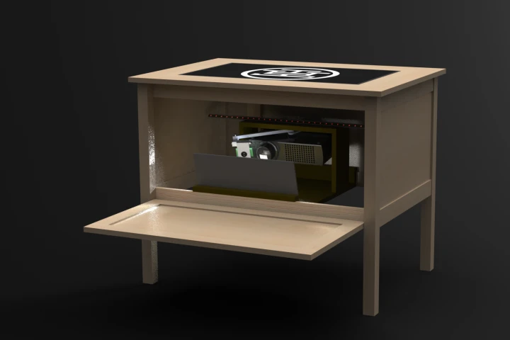 Seeking Kickstarter funding, the Playsurface is an affordable flat-packed multi-touch table-top that connects to your home computer