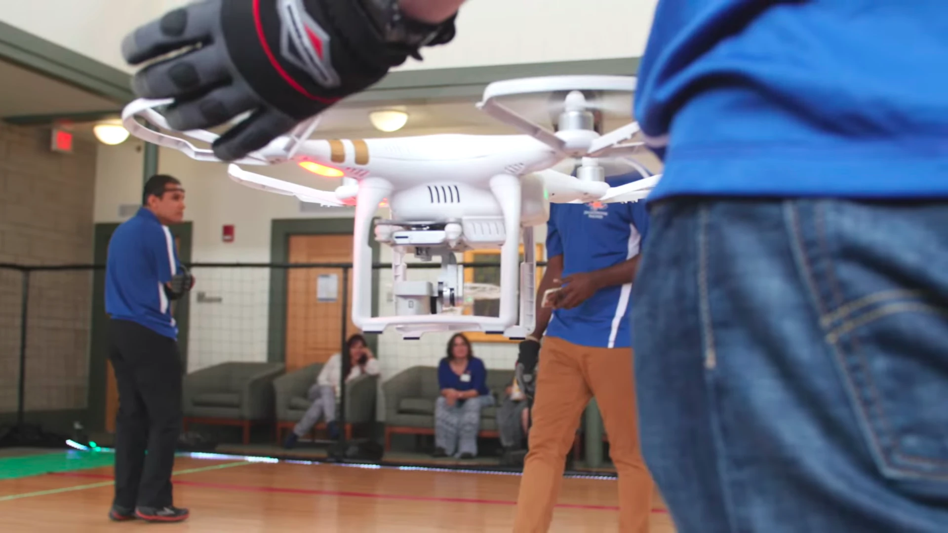 The Brain Drone Race is a fair change of pace from the high-speed drone races that are popping up all over the world