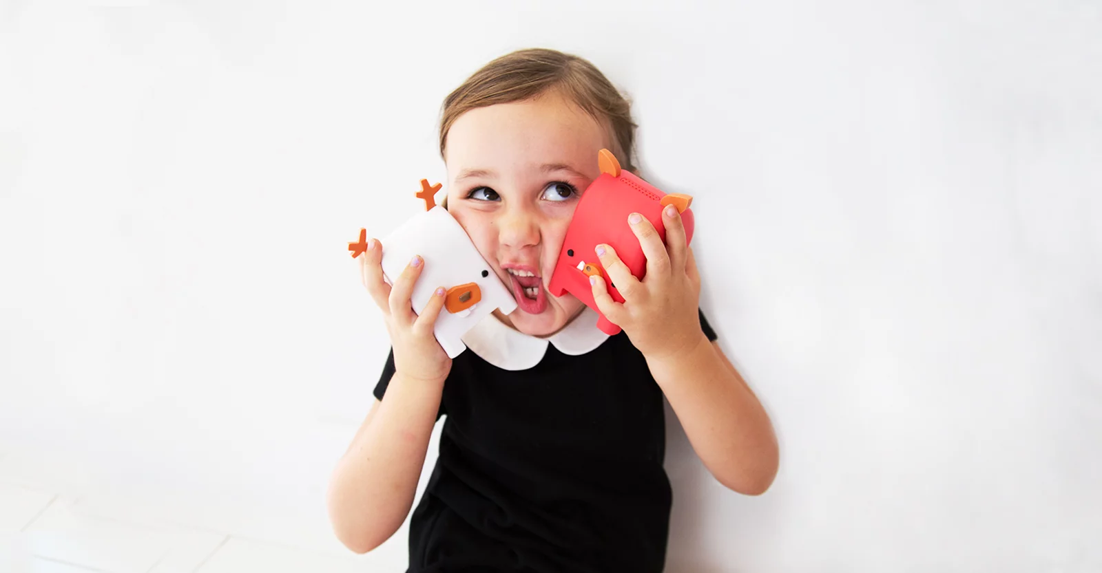Toys snort, whinny, growl or wheeze to let the child know that they've received a Toymail (Photo: Toymail Co)