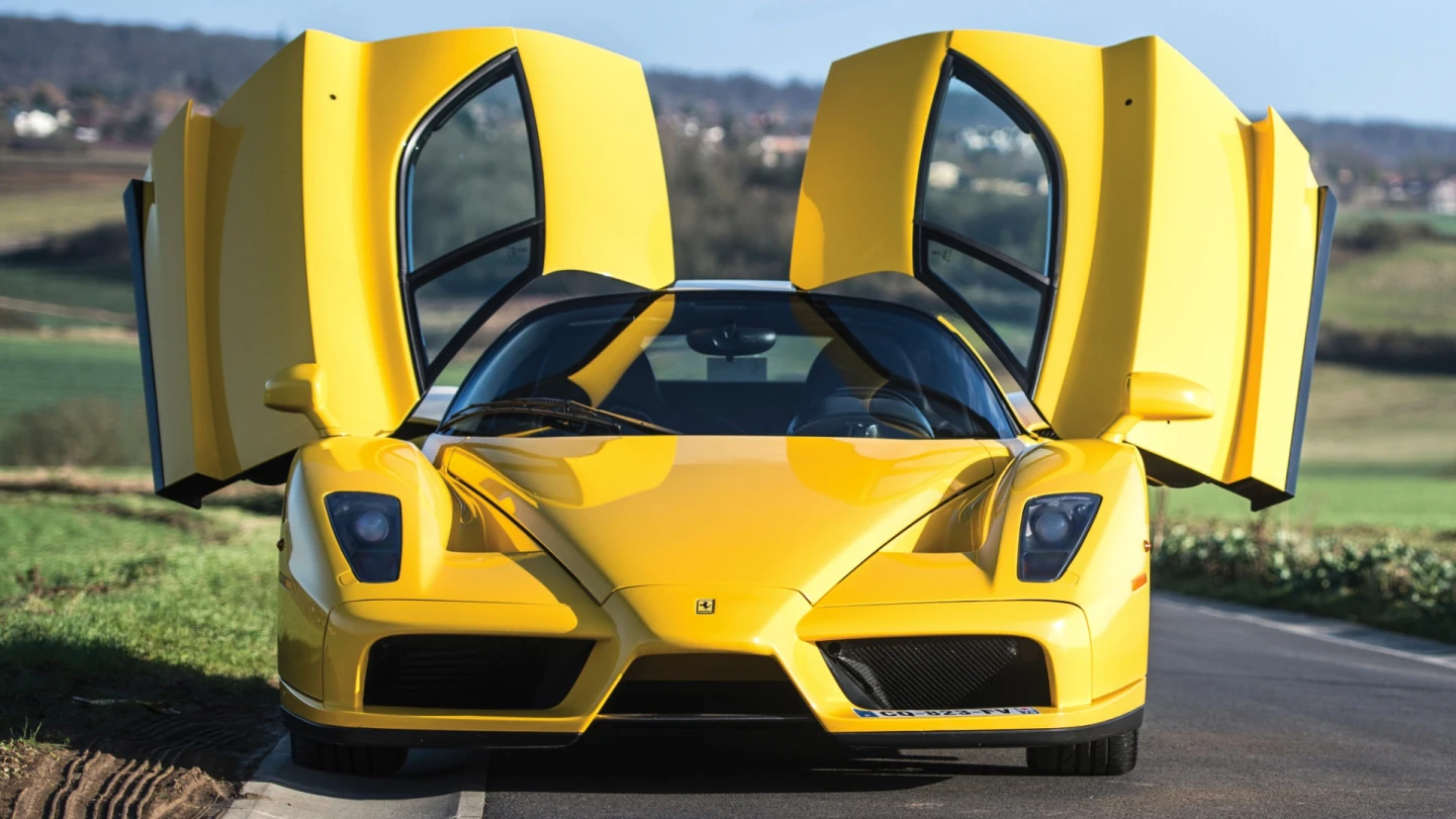 This 2002 Ferrari Enzo is estimated to fetch between €800,000 and €1,000,000. Photo: Remi Dargegen