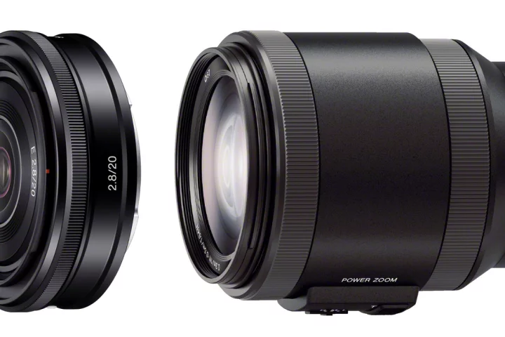 The two new Sony E-mount lenses add to the shooting options for its NEX range of mirrorless cameras