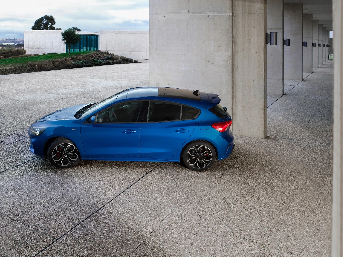 Ford Focus ST-Line: machined alloy wheels