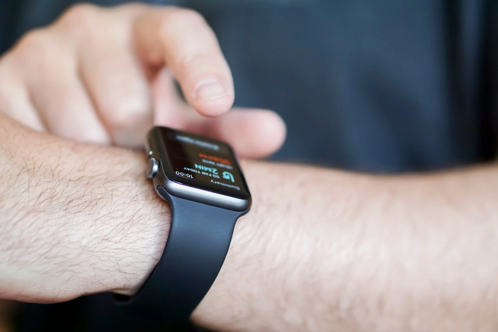 Unlike some Android watches, the Apple Watch looks more like an iPhone than a traditional timepiece