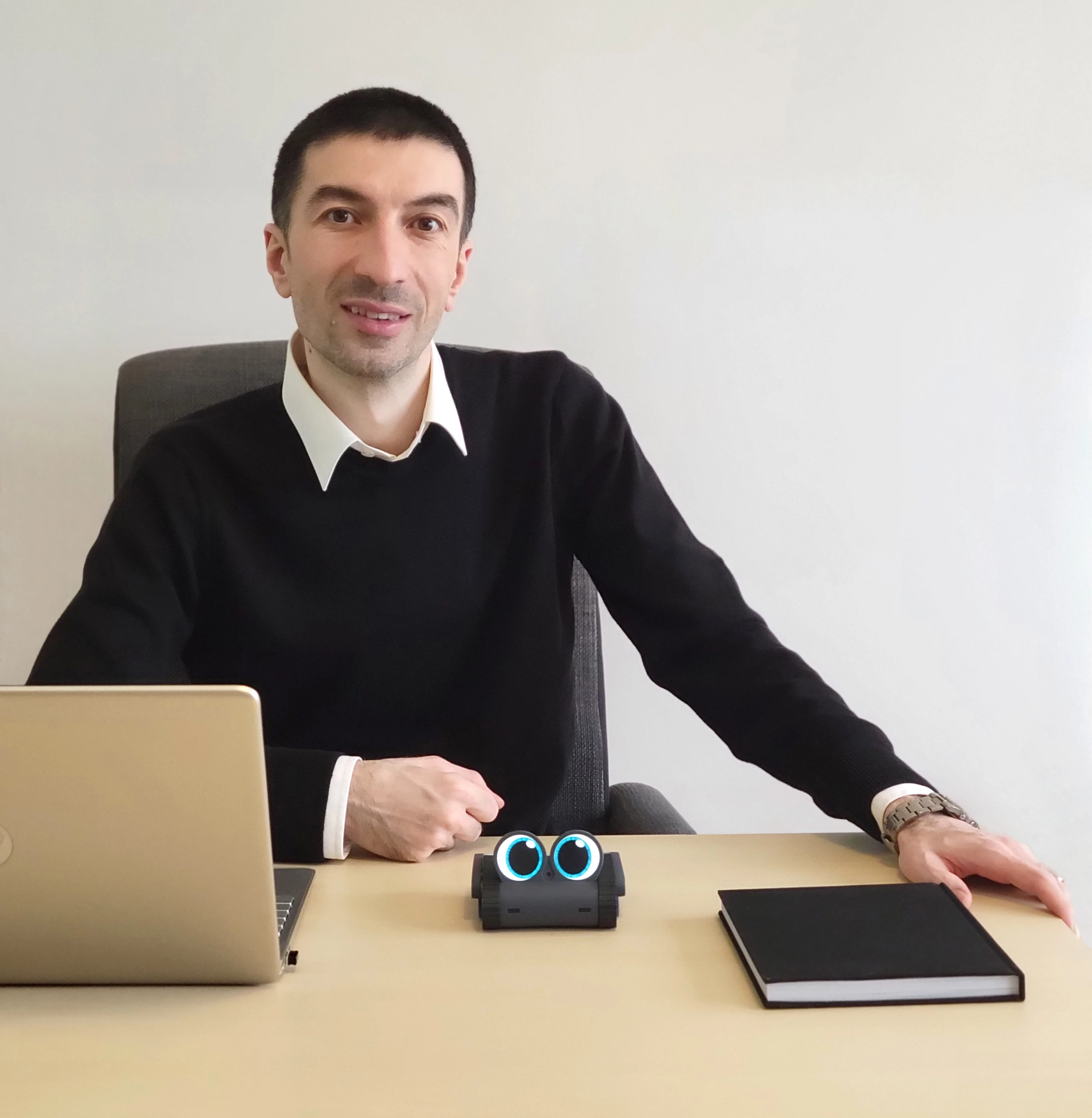 Limibit founder Levent Erenler with Doly