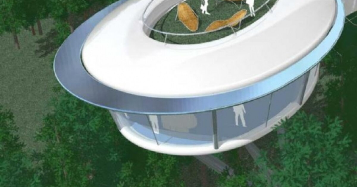 Treehouse Bio Modular Treehouse Concept