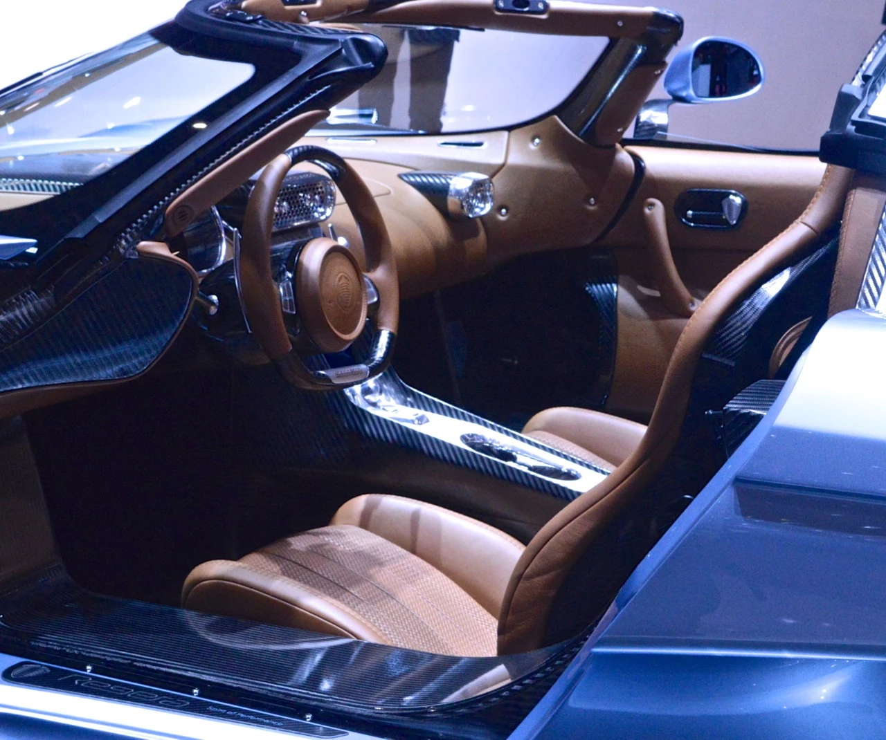Inside the Koenigsegg Regera (Photo: C.C. Weiss/Gizmag.com)