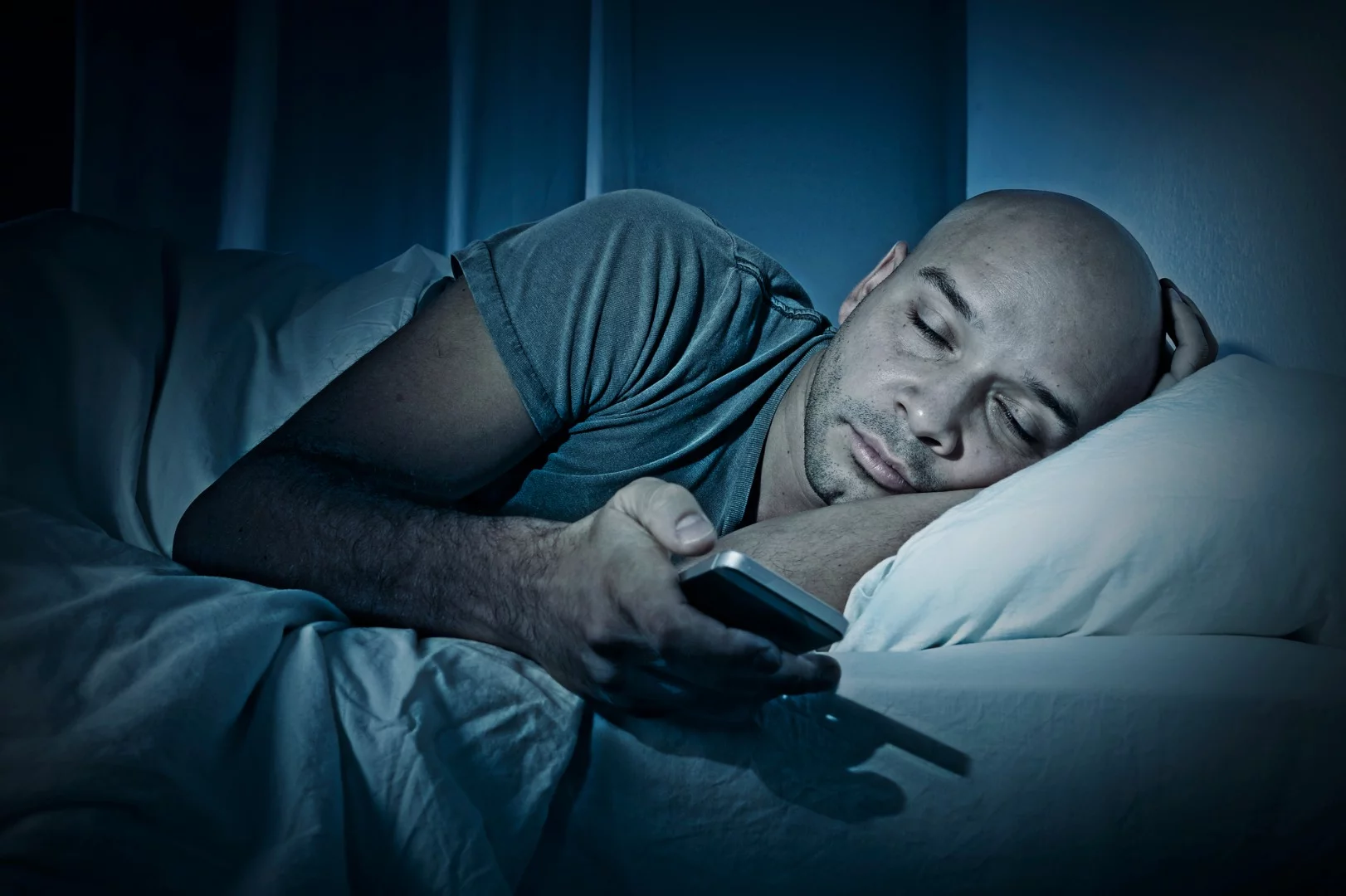 Use your devices without a filter at night and you might get the blues from lack of sleep