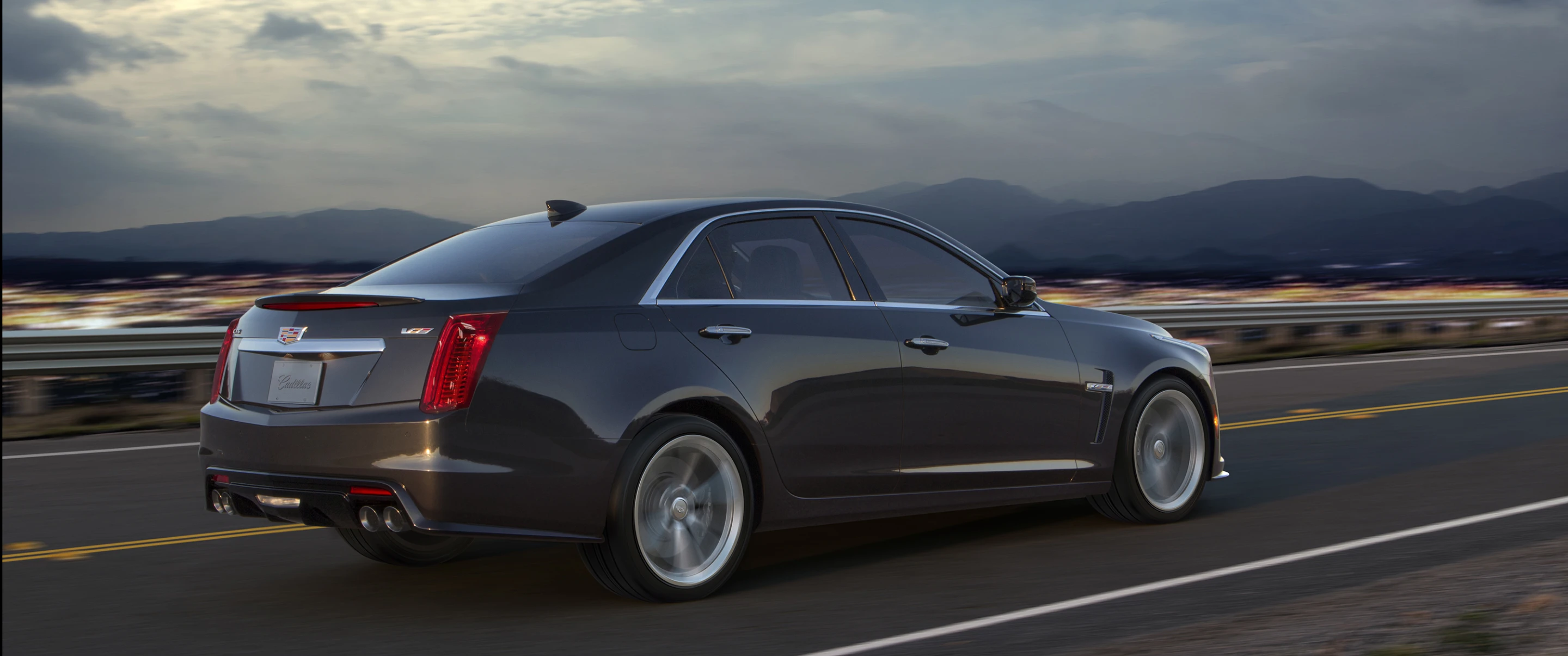 The CTS-V is powered by a 6.2-liter V8