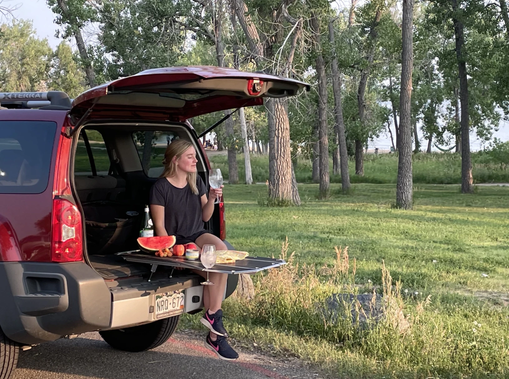 Whether you're road tripping and need to stop for a meal or pulling up for full-blown tailgate festivities, table space is always a welcome addition, and the Tail Table delivers it