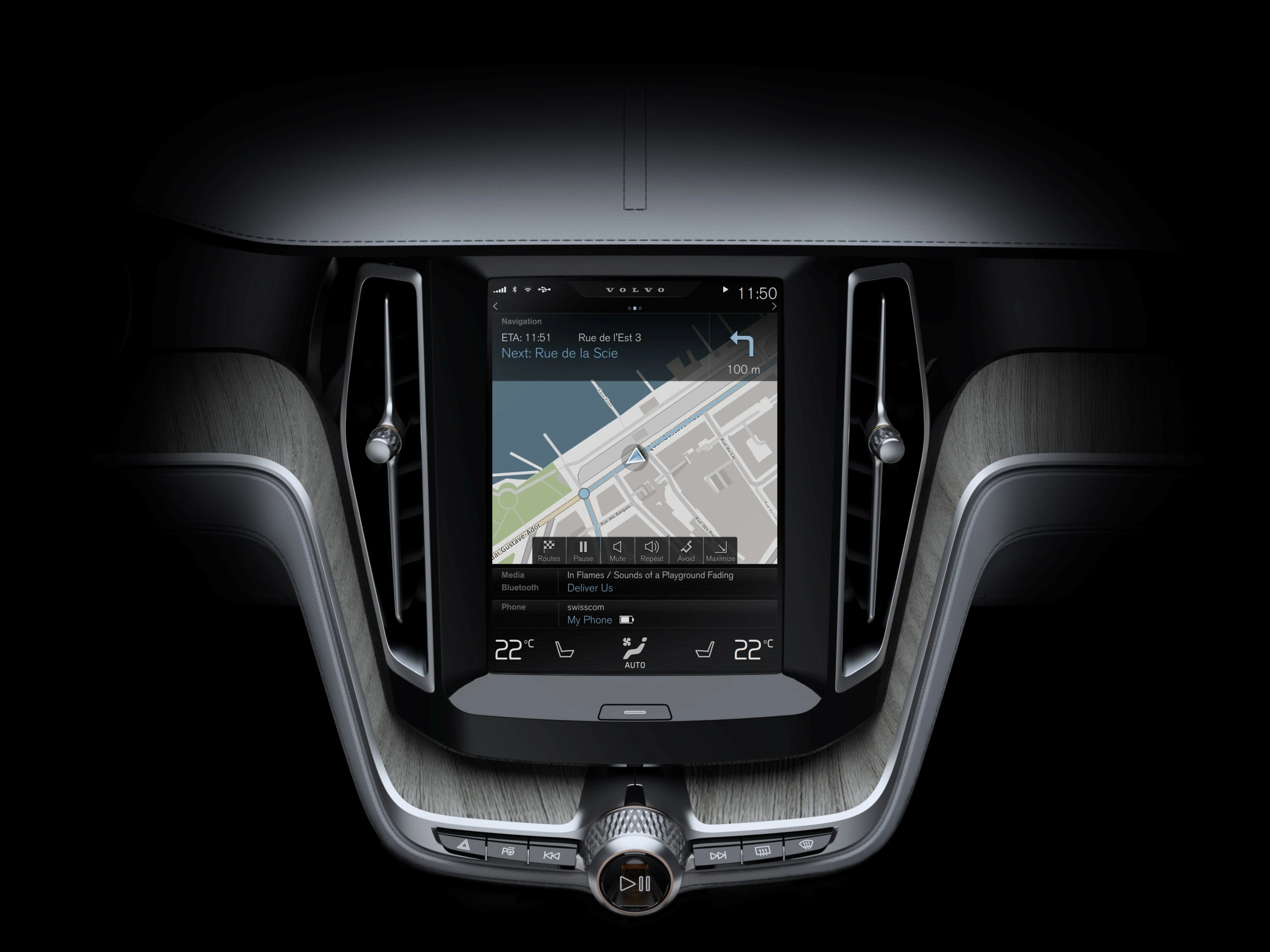The new Tesla-like tablet is designed to act as the primary panel for most functions and replaces many of the car’s key controls and buttons