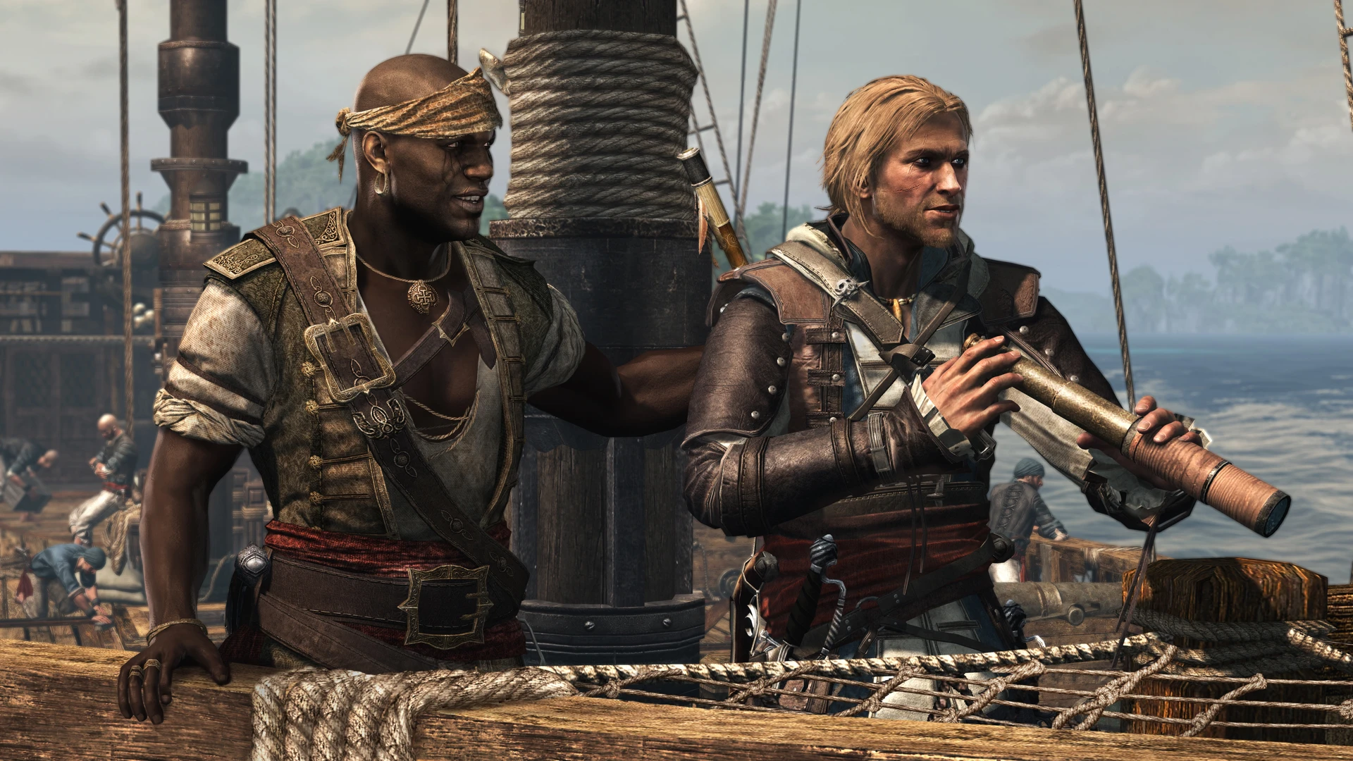 To my eyes, the demo of Assassin's Creed 4 didn't differentiate itself from the graphics of a capable gaming PC