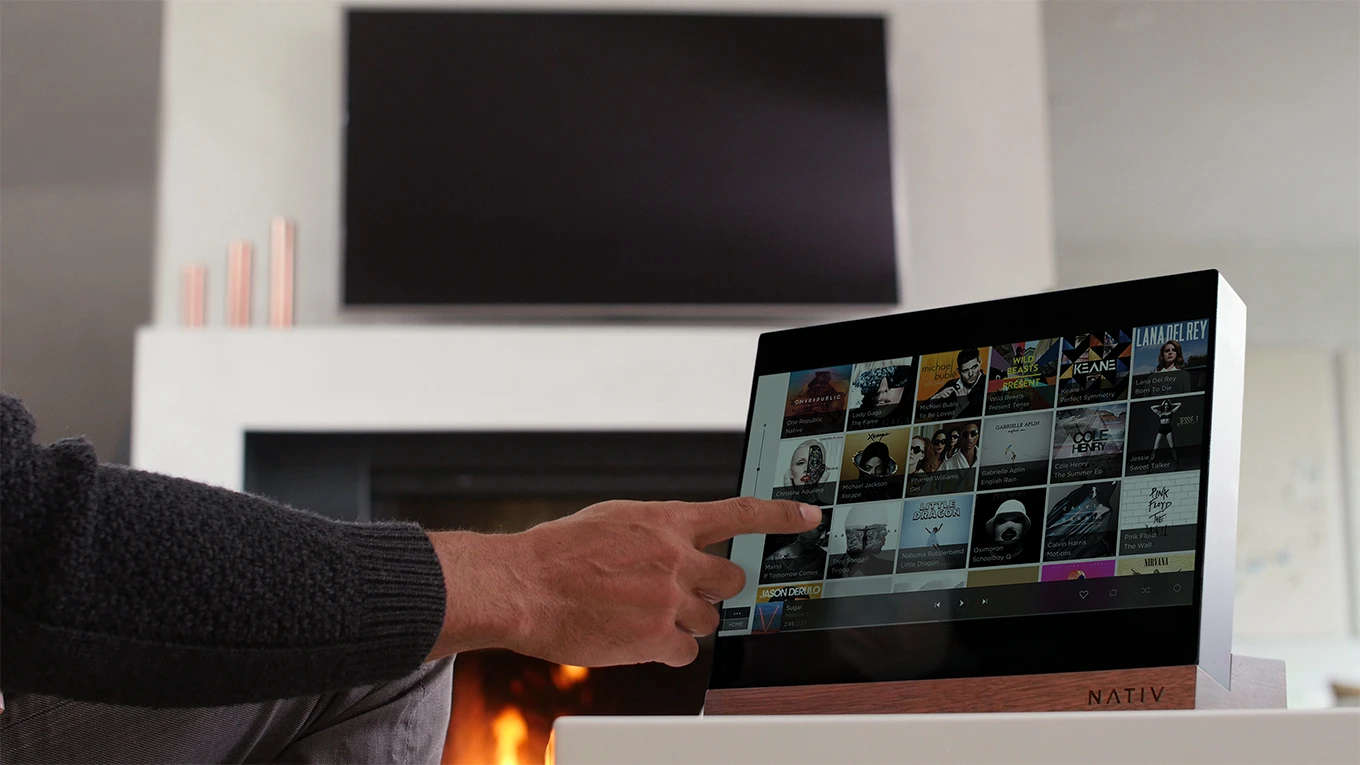 With its 11.6 in IPS LCD touchscreen, built-in hard disk drives (up to 4 TB), and series of inputs, the Nativ Sound Vita comes across more like a combination tablet and audio command center