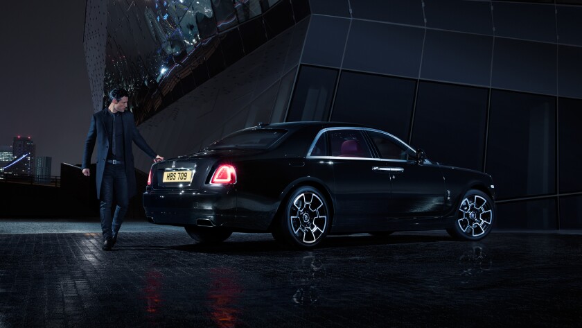 The Black Badge Ghost sits on new 21-inch wheels